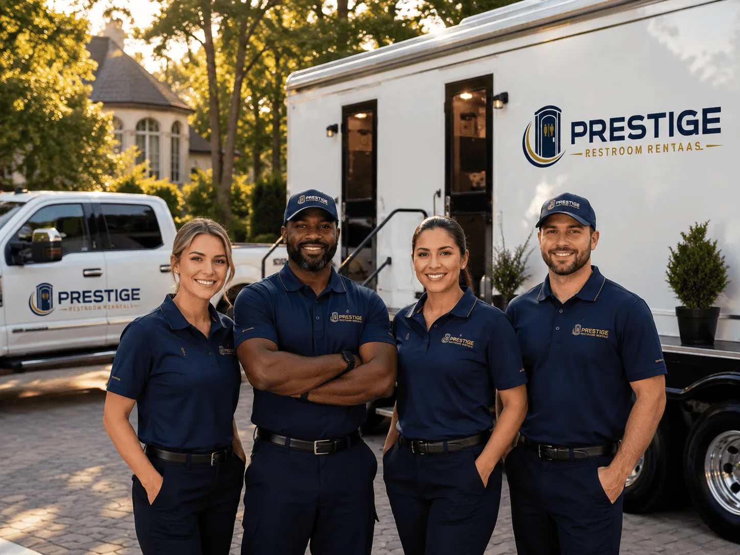 Trusted Luxury Portable Restrooms company in Midnight, MS